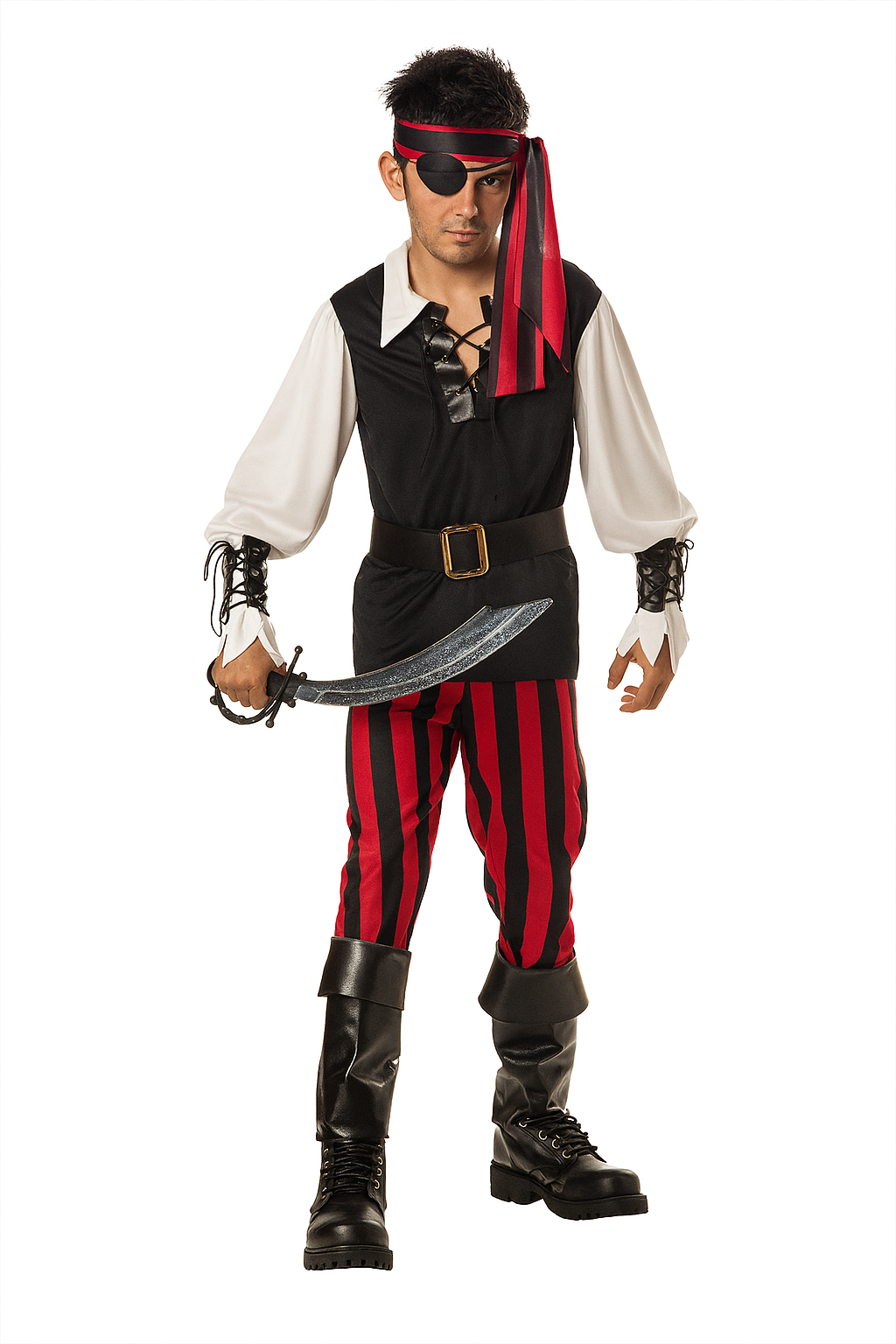 Disfraz Pirata Cara Cortada