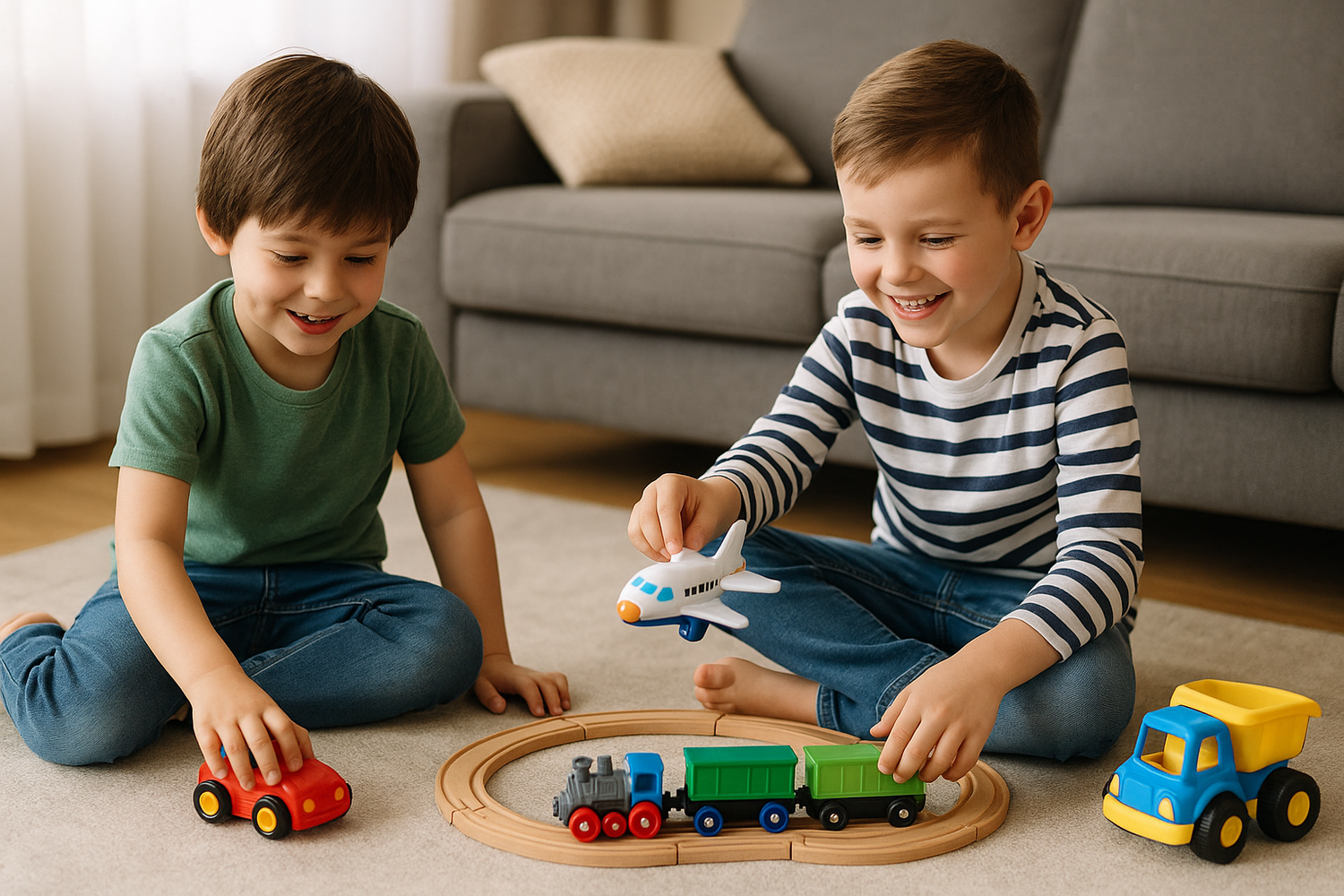 Autos, Trenes y Aviones