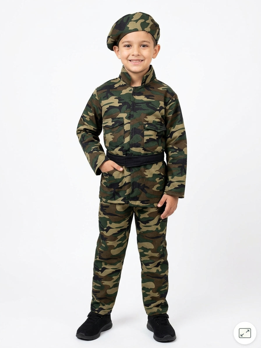 Disfraz Comando Militar