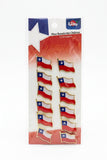 Pin bandera de Chile 12 uni
