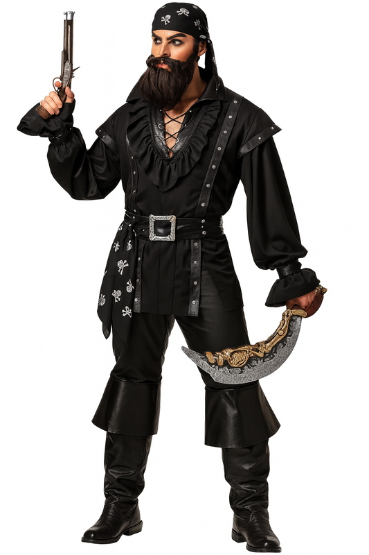 Disfraz Pirata Negro