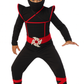 Disfraz Ninja Rojo y Negro