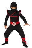 Disfraz Ninja Rojo y Negro