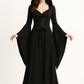 Disfraz Vestido Negro con Capucha