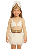 Traje Blanco de Plumas Pascuense
